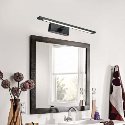 Kinkiet Isla średni 4000K 1xLED czarny IP44 GS-LWB-12W BK