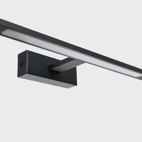 Kinkiet Isla średni 4000K 1xLED czarny IP44 GS-LWB-12W BK