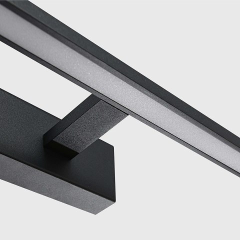 Kinkiet Isla średni 4000K 1xLED czarny IP44 GS-LWB-12W BK