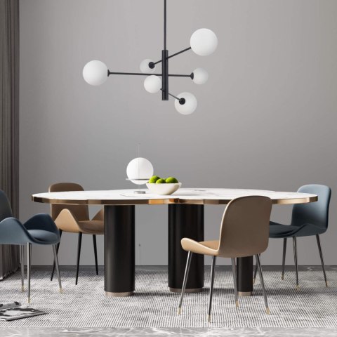 Lampa wisząca Dorado czarna LP-002/6P BK