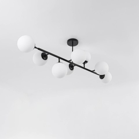 Lampa wisząca Dorado 8 czarna LP-002/8P BK