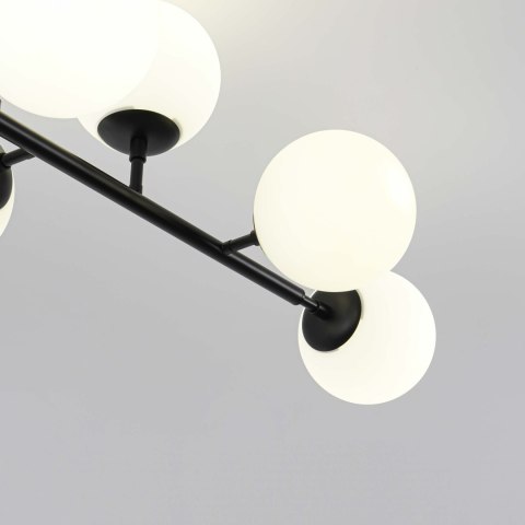 Lampa wisząca Dorado 8 czarna LP-002/8P BK