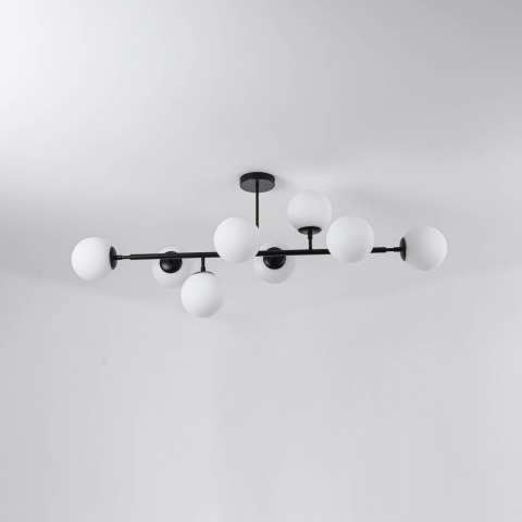 Lampa wisząca Dorado 8 czarna LP-002/8P BK