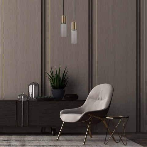 Lampa wisząca Manacor 1xGU10 złota LP-232/1P GD