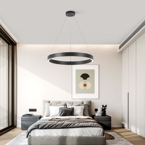 Lampa wisząca Midway mała triangle czarna LP-033/1P S BK Triangle