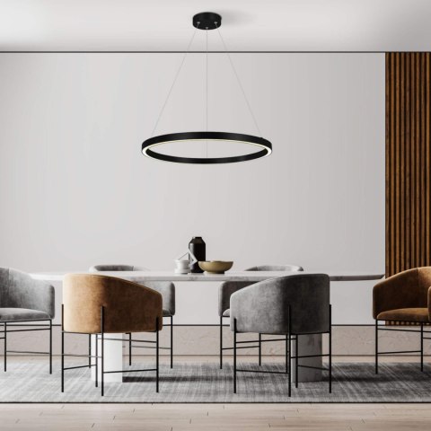 Lampa wisząca Midway mała triangle czarna LP-033/1P S BK Triangle