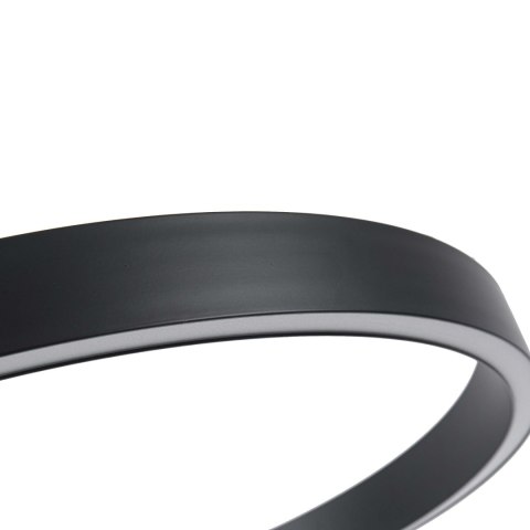 Lampa wisząca Midway mała triangle czarna LP-033/1P S BK Triangle