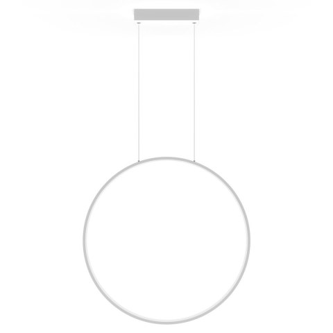 Lampa wisząca Mirror duża 1xLED biała LP-999/1P L WH