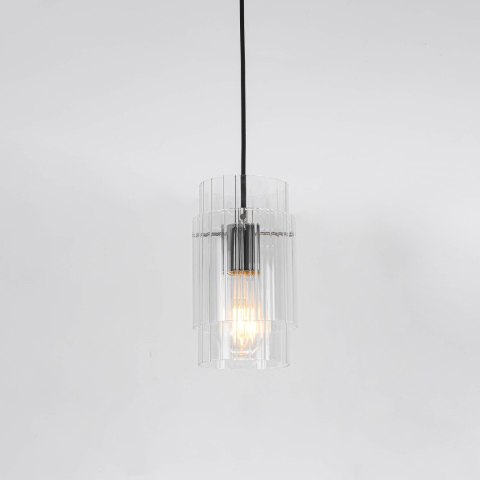 Lampa wisząca Savona 1xE27 transparentna LP-707/1P