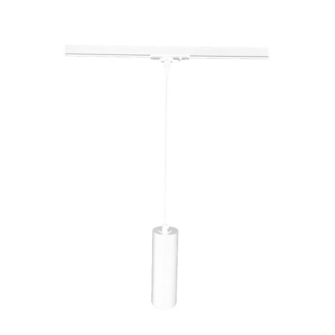 Lampa wisząca Snow 1 do szynoprzewodu 1F 1xGU10 biała LP-731/1P 1F WH