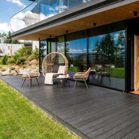 Oczko Faro natynkowa 1xGU10 czarna LP-6510/1SM BK