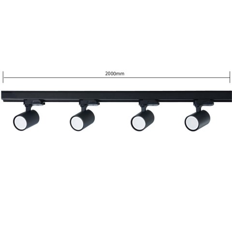 Szynoprzewód 3F 2M czarny LP-571/2M-3F BK