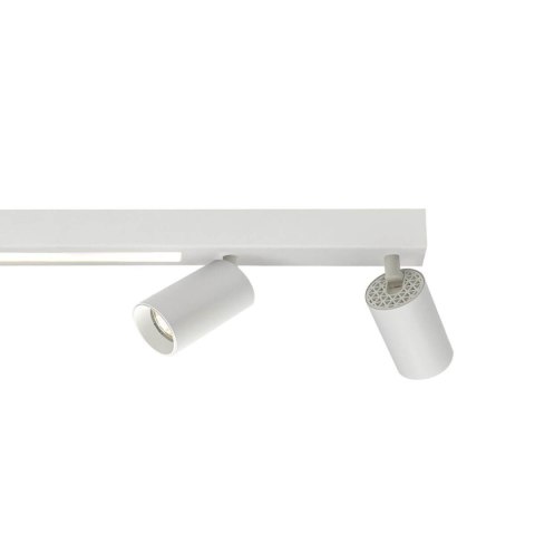 Lampa sufitowa Perugia 4xGU10 + 1xLED biała LP-0703/4C WH