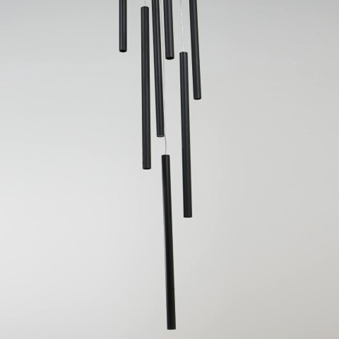 Lampa wisząca Lungo czarna LP-894/7P BK