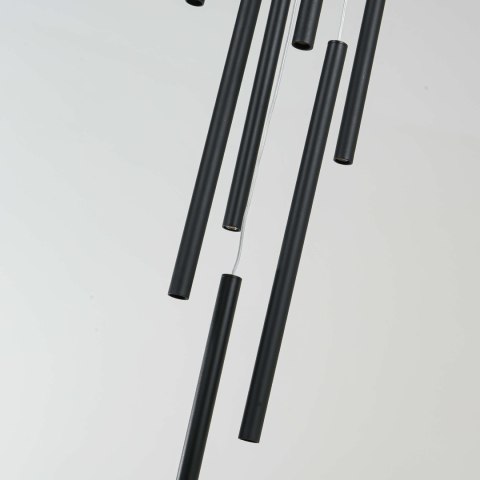 Lampa wisząca Lungo czarna LP-894/7P BK