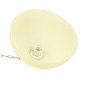 Trezza lampa wisząca mosiądz 1x60w e27 klosz ecru