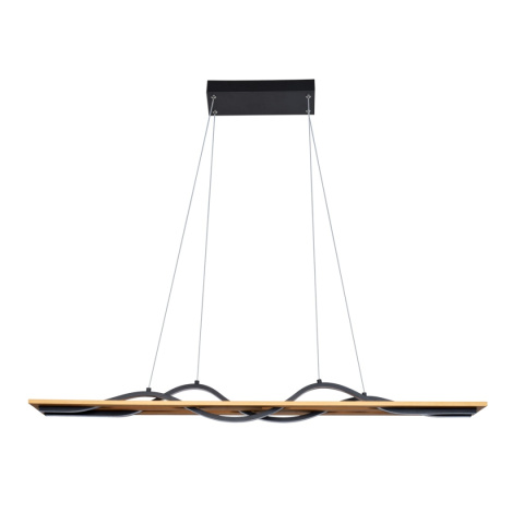 Boho lampa wisząca CONATO PND-23848-30W-BK-GD