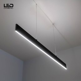 Lampa wisząca Slim czarna 30W 3000K DDXZ001