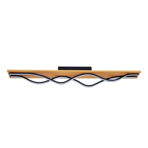 Plafon boho CONATO PLF-23848-30W-BK-GD