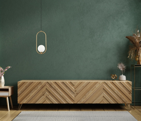 Italux Lampa wisząca LUPUS PND-3965-1-BRO