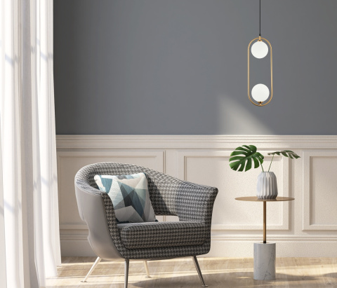 Italux Lampa wisząca LUPUS PND-3965-2-BRO