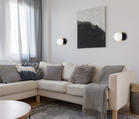 Kinkiet REVERSO WL-5622-1-BK-W