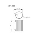 Kinkiet Tokio 1xG9 czarny LP-787/1W BK