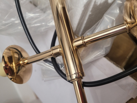 Lampa wisząca ERIMIDA PND-2244-8A-GD Italux