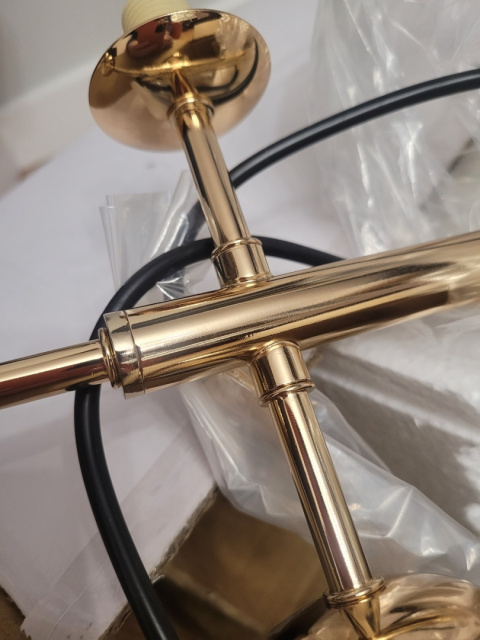 Lampa wisząca ERIMIDA PND-2244-8A-GD Italux