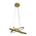 Lampa wisząca LED 60W 50cm złota LUNE 33-76397