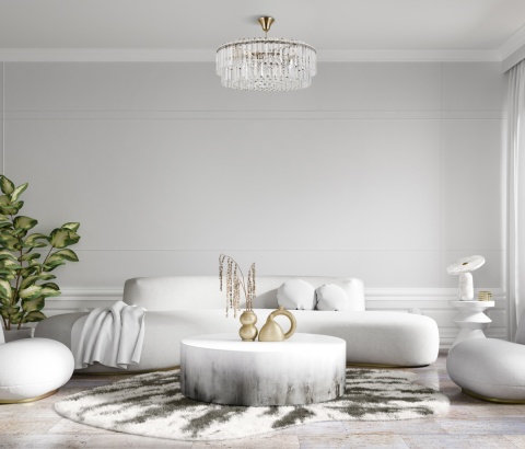 Lampa wisząca kryształowa BUENA PND-22320-8-ABR