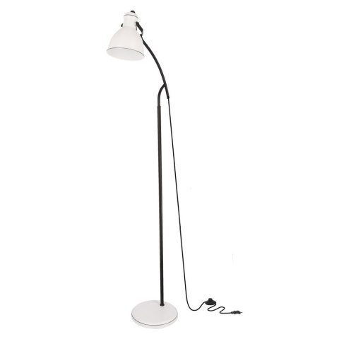 Lampa podłogowa czarno-biała skośna regulowana Zumba Candellux 51-72108