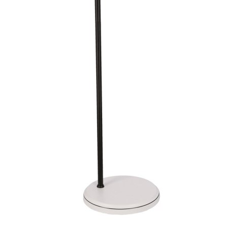 Lampa podłogowa czarno-biała skośna regulowana Zumba Candellux 51-72108