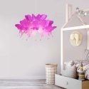 Lampa wisząca Farfalla 1xE27 ciemny róż LP-3439/1P dark pink