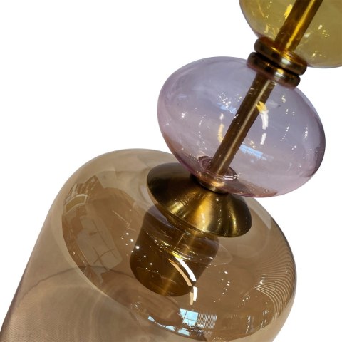 Lampa wisząca bursztynowa Tropea LP-2004/1P S AM