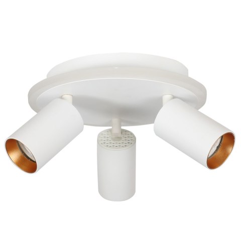 Plafon Parma 3xGU10 + 1xLED CCT biała LP-0612/3C Round WH
