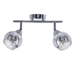 Lampa ścienna listwa 2X10W E14 LED chrom FORT 92-62819