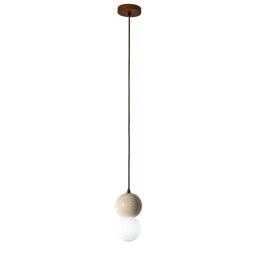 Lampa Wisząca Bilo I 1xG9 biały PL0135