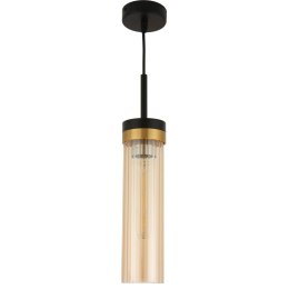 Lampa Wisząca Malika 1xE27 czarny PL0140-1