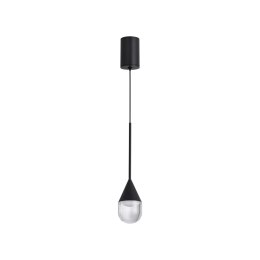 Lampa Wisząca Nata 1xLED czarna PL0104-BK