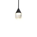 Lampa Wisząca Nata 1xLED czarna PL0104-BK