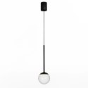 Lampa Wisząca Orra 1xLED czarna PL0105-BK