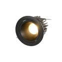 Oczko podtynkowe Pik LED czarne RL0106-CCT-BK