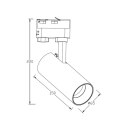 Ice SET 1F 3xGU10 biały LP-732 3W WH SET