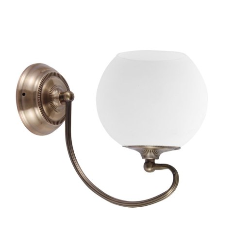 Lampa ścienna kinkiet 1X60W E27 patyna miedź ORBIT 21-69344