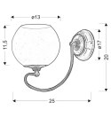 Lampa ścienna kinkiet 1X60W E27 patyna miedź ORBIT 21-69344