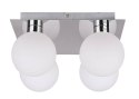 Lampa sufitowa biały klosz kula 4xG9 Oden 98-03256