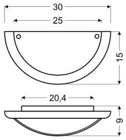 Lampa sufitowa candellux grecki 11-31108 plafon e27 brąz alabaster