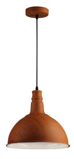 Lampa sufitowa wisząca Candellux Barn 31-43023 czasza E27 brąz