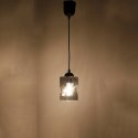 Lampa wisząca szklana czarna/dymiona Felis 31-00118